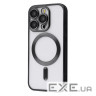 Чохол Metal Matte Case with Magnetic Ring iPhone 15 Pro Max black (54756 black)