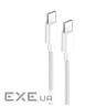 Дата кабель USB-C to USB-C 1.0m 3A 60W white ColorWay (CW-CBPDCC055-WT) (CW-CBPDCC055-WT 1м)