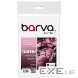 Фотопапір Barva, напівглянсовий, A6 (10x15), 260 г/м2, 100 арк, серія "Everyday" (IP-BAR-LE260-401) "Everyday" (IP-BAR-L