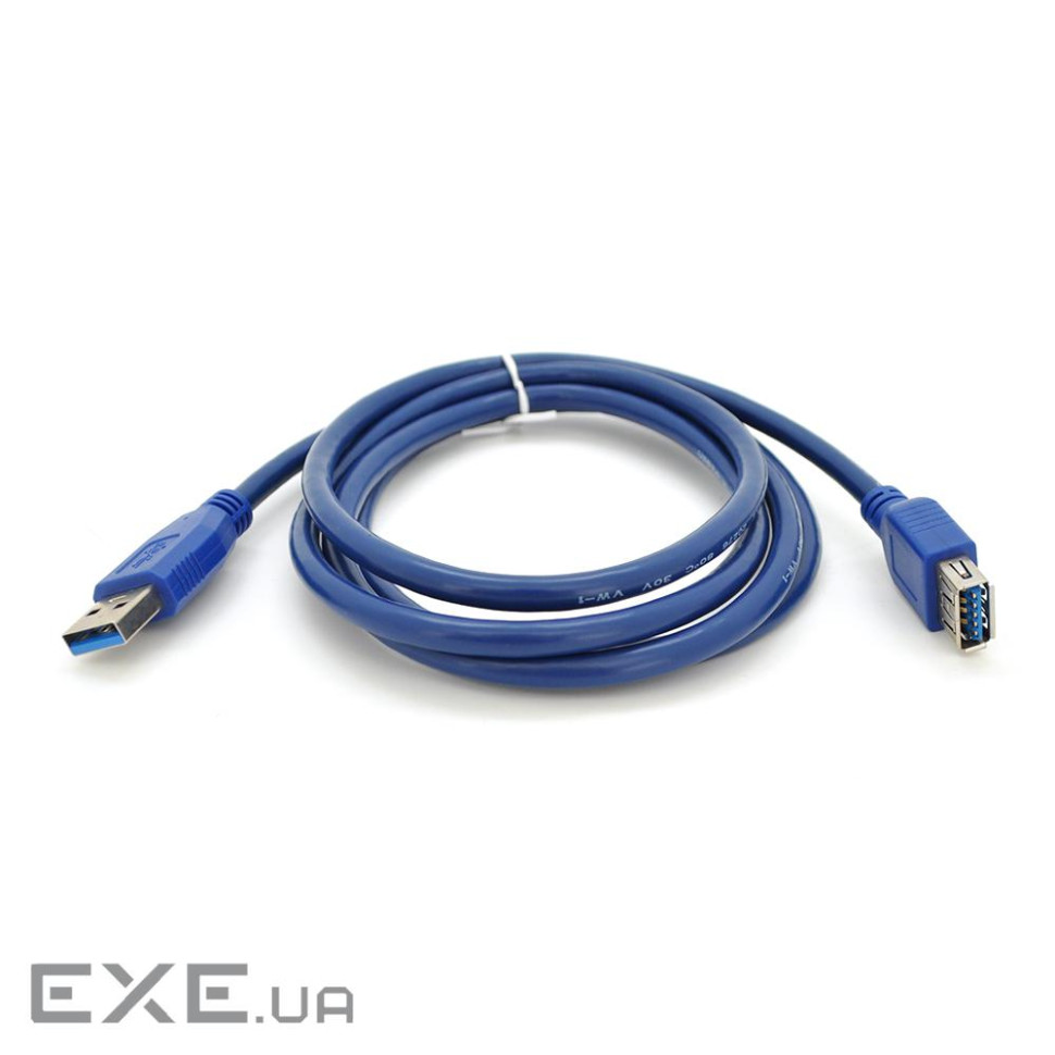 Подовжувач VOLTRONIC USB 3.0 AM/AF, 1.5m, Blue, Q200 (YT-3.0AMAF-1.5BL) (YT (YT-3.0AMAF-1.5BL Blue)