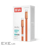 Дата кабель USB-C to USB-C 1.0m 5A 100W ultra-thin orange ColorWay (CW-CBPDCC100-OR)