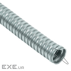 Металорукав, D26,0 / 20,7 мм (50 м) оцинкований з протяжкою, ЕМС (РЗ-Ц -22-E) (РЗ-Ц-22-E)