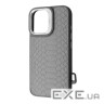Чохол Kajsa Snake Pattern with Magnetic Ring iPhone 16 light gray (59667 light gray)