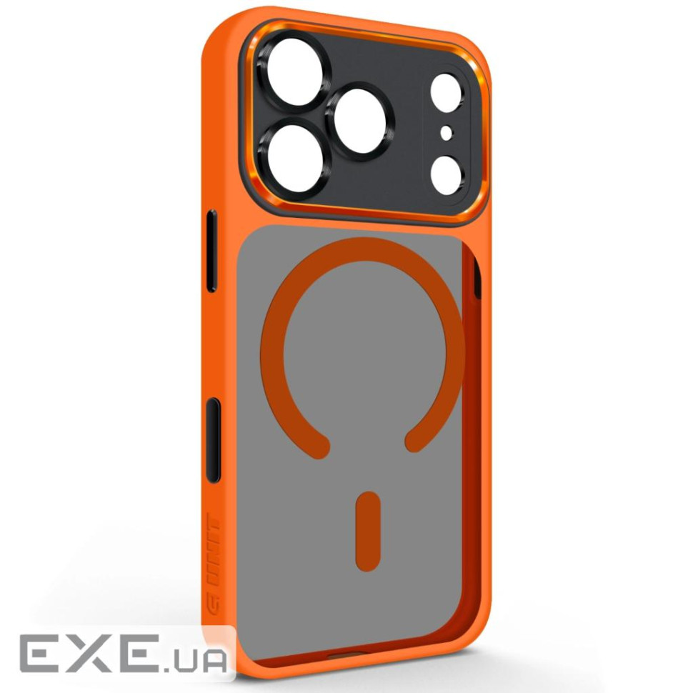 Чохол до мобільного телефона Armorstandart Unit-C MagCase SE Apple iPhone 17 Pro Orange B (ARM86317)