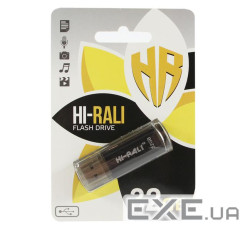 Флеш-накопичувач Hi-Rali 32 GB Stark series Black (HI-32GBSTBK)