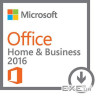Microsoft Office 2016 Home and Business, ел. ліцензія, всі мови (T5D-02322)