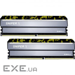Модуль пам'яті G.SKILL Sniper X Urban Camo DDR4 3200MHz 16GB Kit 2x8GB (F4-3200C16D-16GSXKB)