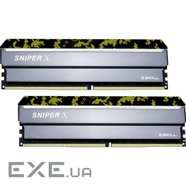 Модуль пам'яті G.SKILL Sniper X Urban Camo DDR4 3200MHz 16GB Kit 2x8GB (F4-3200C16D-16GSXKB)