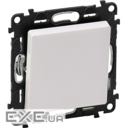 Вимикач 10АХ 250В, автоматичні клеми Білий, Valena LIFE (752401) , Valena LIFE (752401)