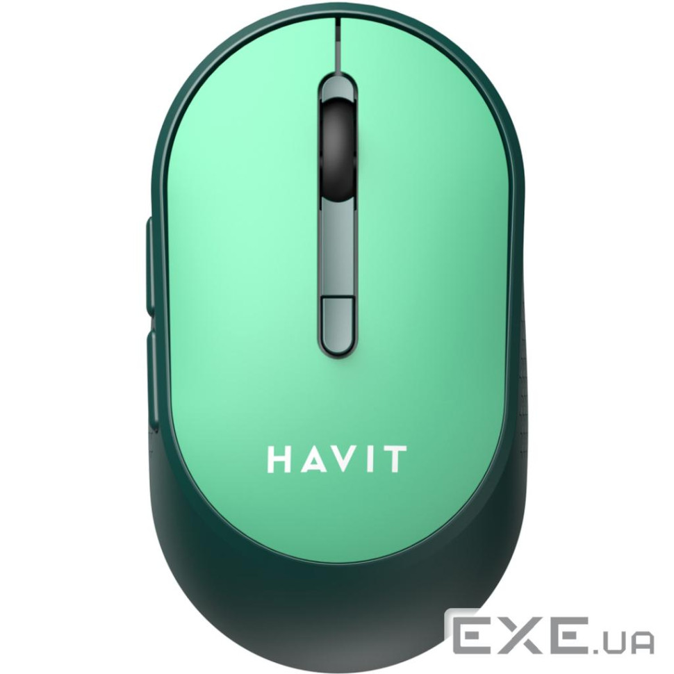 Мишка Havit HV-MS78GT Wireless Black-Green (6939119041236)