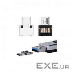 Перехідник OTG Micro to USB AF Lapara (LA-OTG-microUSB-adaptor) (LA-OTG-USB-adaptor)