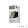Універсальна мобільна батарея BePhone K5 5000 mAh MagSafe Grey 15W (BP-K5-GR)