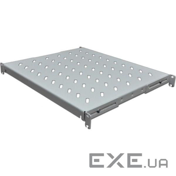 Полиця регульована CMS 19 1U глибиною 400мм (UA-SH4-400G)