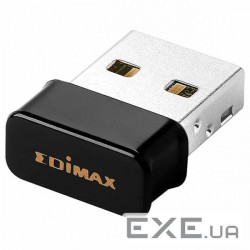 Бездротовий адаптер Edimax EW-7611ULB (N150 + Bluetooth, nano)