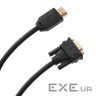 Кабель HP HDMI - DVI 3м Black (DHC-HD05-03M)