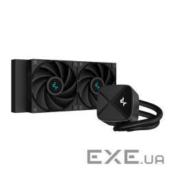 Система водяного охолодження DeepCool LS520S Zero Dark (R-LS520-BKNNMM-G-1), Intel: LGA1700/1200/1151