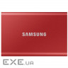 Портативний SSD SAMSUNG T7 500GB Red (MU-PC500R/WW)