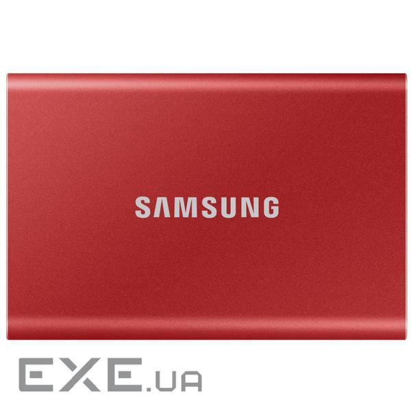 Портативний SSD SAMSUNG T7 500GB Red (MU-PC500R/WW)
