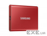 Портативний SSD SAMSUNG T7 500GB Red (MU-PC500R/WW)