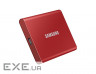Портативний SSD SAMSUNG T7 500GB Red (MU-PC500R/WW)