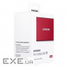 Портативний SSD SAMSUNG T7 500GB Red (MU-PC500R/WW)