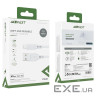 Кабель USB 2.0 USB-A to Lighting, 1,2 м , 2,4A, TPE C3-02 White Acefast (6974316280835)