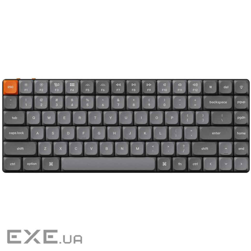 Клавіатура бездротова Keychron K3 Max Gateron Brown Switch Black RGB (K3M-H3-UA)