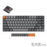 Клавіатура бездротова Keychron K3 Max Gateron Brown Switch Black RGB (K3M-H3-UA)