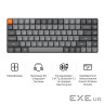 Клавіатура бездротова Keychron K3 Max Gateron Brown Switch Black RGB (K3M-H3-UA)