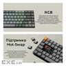 Клавіатура бездротова Keychron K3 Max Gateron Brown Switch Black RGB (K3M-H3-UA)