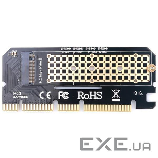 Контроллер Maiwo M.2 NVMe M-key SSD 22*30mm, 22*42mm, 22*60mm, 22*80mm to PCI (KT046)