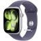 Apple Watch Series 11 GPS + Cellular 46mm Silver Aluminium Case with Purple Fog Sport Ba (MFCP4RK/A)