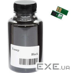 Тонер Canon LBP-650/MF-730, 65г Black +chip 2.2K AHK (3203706)