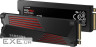 SSD SAMSUNG 990 Pro w/heatsink 2TB M.2 NVMe (MZ-V9P2T0GW)