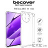 Чохол до мобільного телефона BeCover Anti-Shock Realme 11 4G Clear (710618)