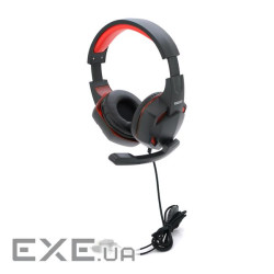 Ігрові навушники з мікрофоном iKAKU KSC-713 ZHANHUN, Black-Red, Box (KSC-713-R) iKAKU KSC-713 ZHANHUN, Black-Red, Box (K