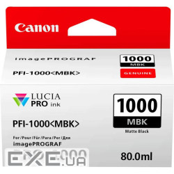 Картридж Canon PFI-1000MBk (Matte black) (0545C001)