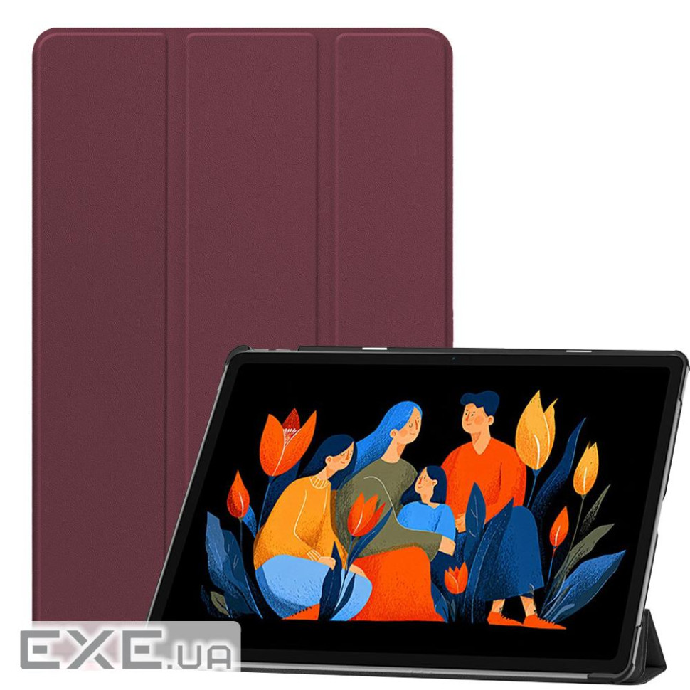 Чохол до планшета BeCover Smart Case Lenovo Idea Tab Plus 12.1" Red Wine (715085)