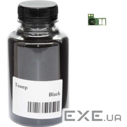 Тонер Canon i-Sensys LBP-112/113/MF112/113, Black 50г +chip 1.6K AHK (3203473)