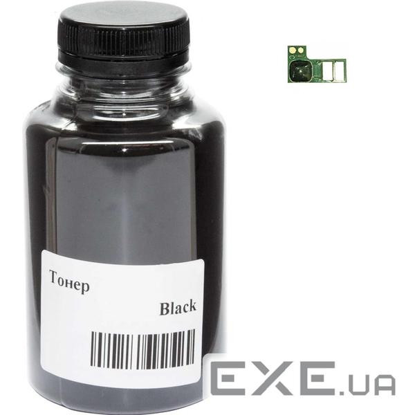 Тонер Canon i-Sensys LBP-112/113/MF112/113, Black 50г +chip 1.6K AHK (3203473)