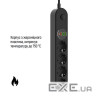 Мережевий фільтр COLORWAY CW-CHE44PDB Black, 4 розетки, 1xUSB-C, 3xUSB, 2м