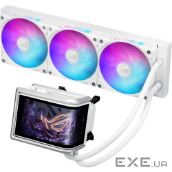 Система водяного охлаждения Asus ROG Ryuo IV 360 ARGB White (90RC01N2-B0EAY0), Intel: 1851/1700/1200