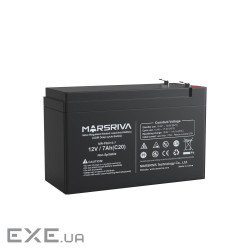 AGM батарея 12V/7Ah глибокого розряду MR-PBU12/7 Герметична свинцево-кислотна батарея 1 (MR-PBU12-7)