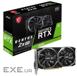 Відеокарта MSI GeForce RTX 3050 Ventus 2X XS 8G OC