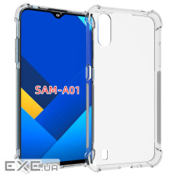 Чохол для моб. телефону BeCover Anti-Shock Samsung Galaxy A01 SM-A015 Clear (704643) (704643)
