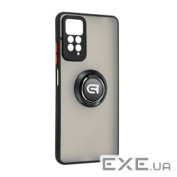 Чохол-накладка Armorstandart Frosted Matte Ring для Xiaomi Redmi Note 12 Pro 4G Black (ARM68382)