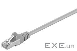 Патч-корд екранований RJ45 SFTP5e 20.0m,patch AWG26 D=5.5mm 2xS Protect,сірий (75.05.0878-5) (75.05.0878-5)