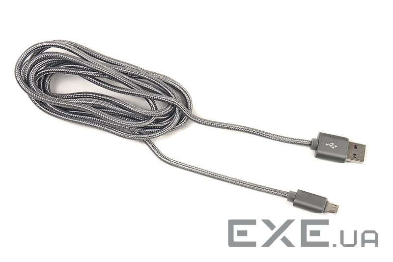 Дата кабель USB 2.0 AM to Micro 5P 2.0m PowerPlant (CA910519)