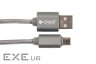 Дата кабель USB 2.0 AM to Micro 5P 2.0m PowerPlant (CA910519)