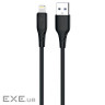 Кабель Proove GridLine USB to Lightning 2.4A (1m) black (CCGL12001101)